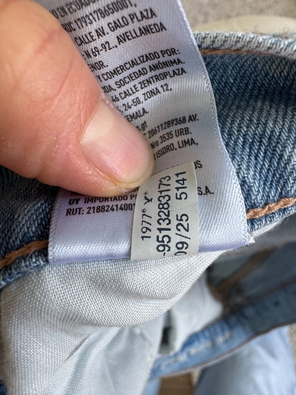 American Eagle AE Stretch Super High-Waisted Straight Jean Women size 6 Regular - Picture 9 of 16